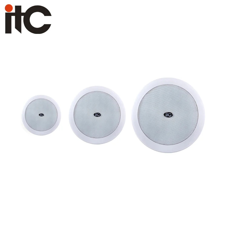 T-205A 2 Way 5 Inch Audio Commercial 70 Volt In Ceiling Speakers