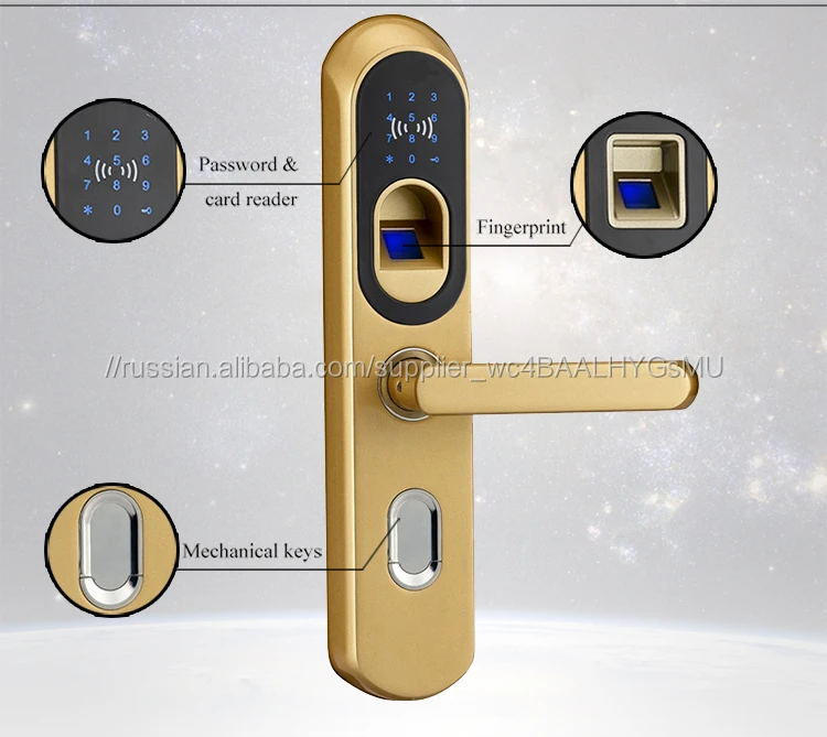 Китайского Производства Сенсорный Экран Цифровой Смарт Отпечатков Пальцев Вход Дверные Замки