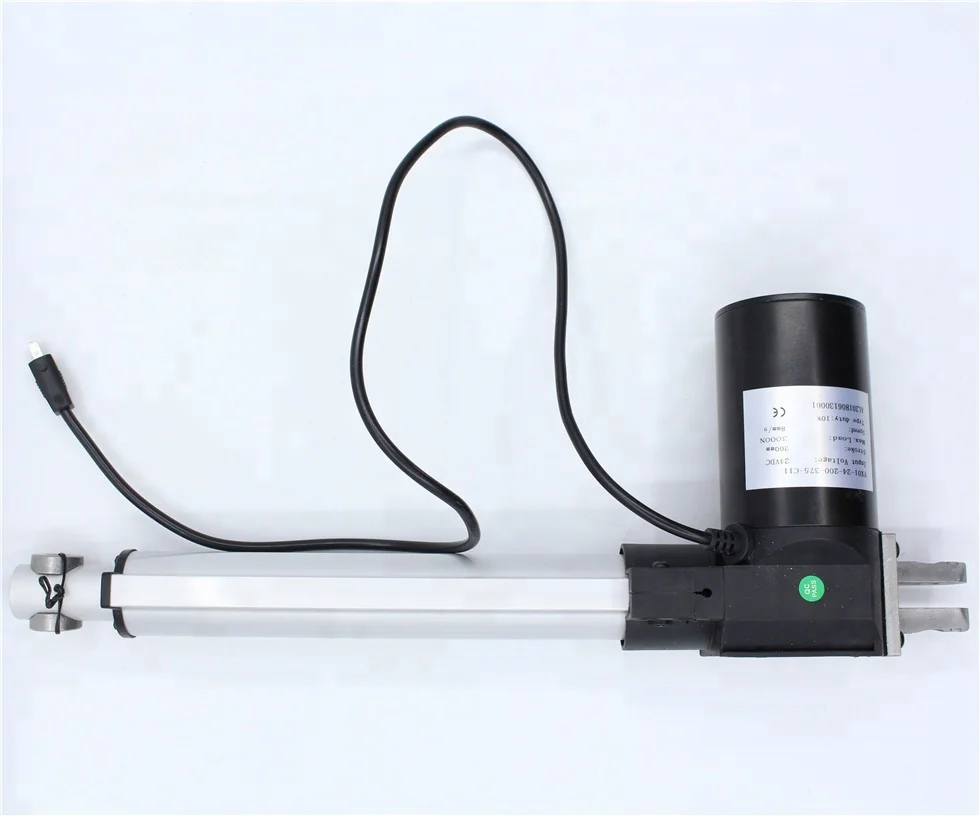 Stroke 500mm 20 inch Heavy Duty Linear Actuator 24V DC Reciprocating Motor 6000N 1322 Lbs Speed 6mm s