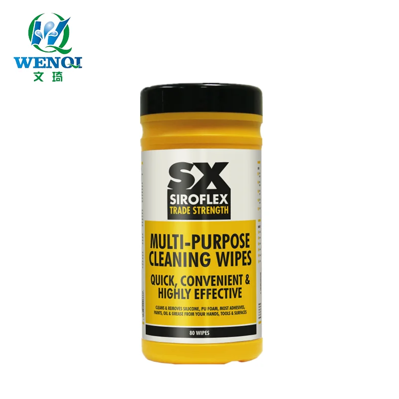 Private label heavy duty multi-function wet wipes