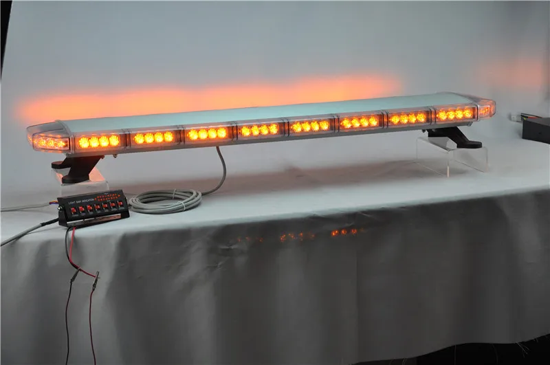 Security Vehicle Amber Strobe Lightbar Led emergency light bar use in Armored Cars (TBD20926)