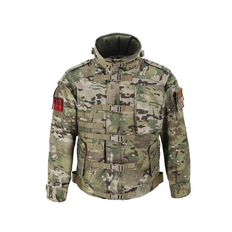 KMS Hot Sale Multicolor Outdoor Army Military Hunting Tactical Field Jacket