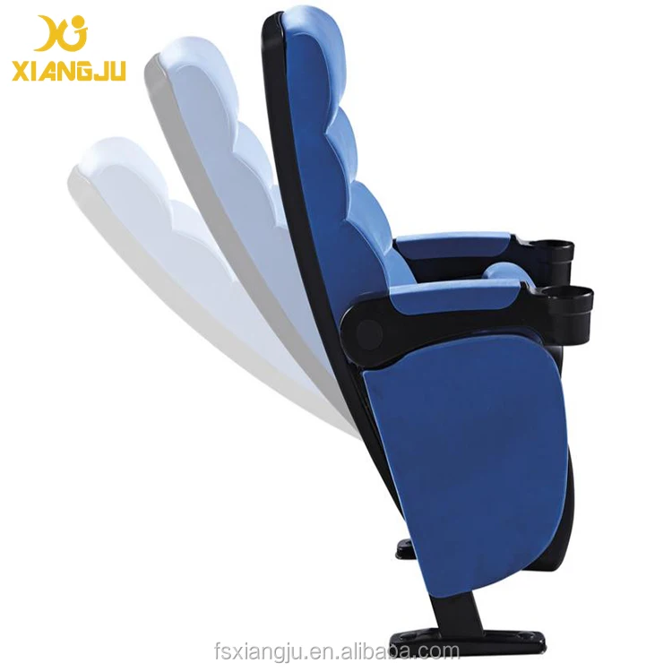 XJ-6833 Fixed Seat Pushing Back Cinema Chair Cinema Theatre Seating for Sale
