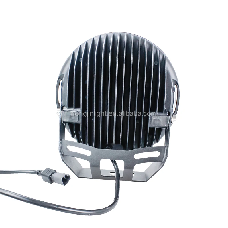 New design 9inch 185W Round crees LED Driving Light with DT connector spotlight floodlight for SUV Truck tractor led work lights