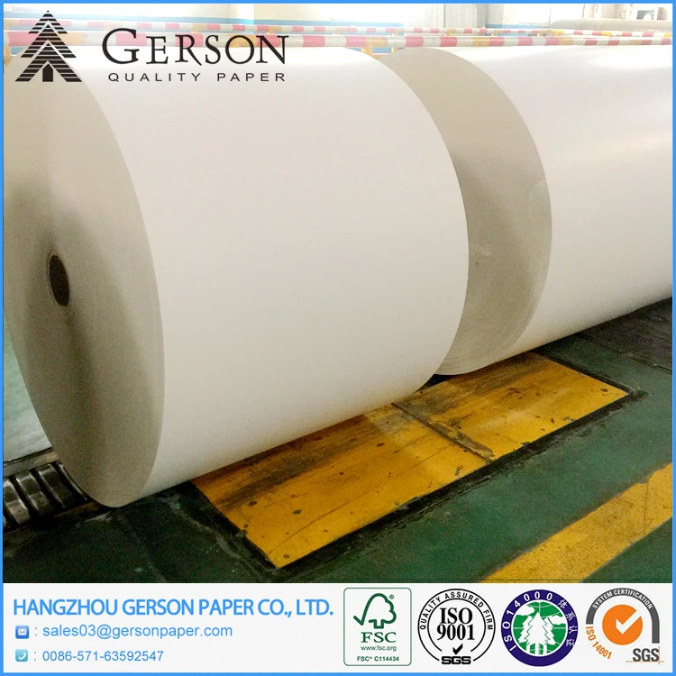 
White Clay Coated Cardboard for Wrapping Paper Use 