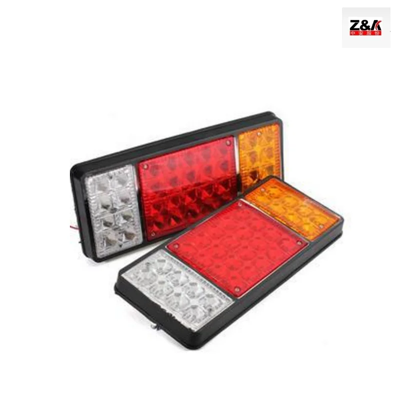 Задние фонари для грузовых автомобилей, 36 светодиодов, 12 В