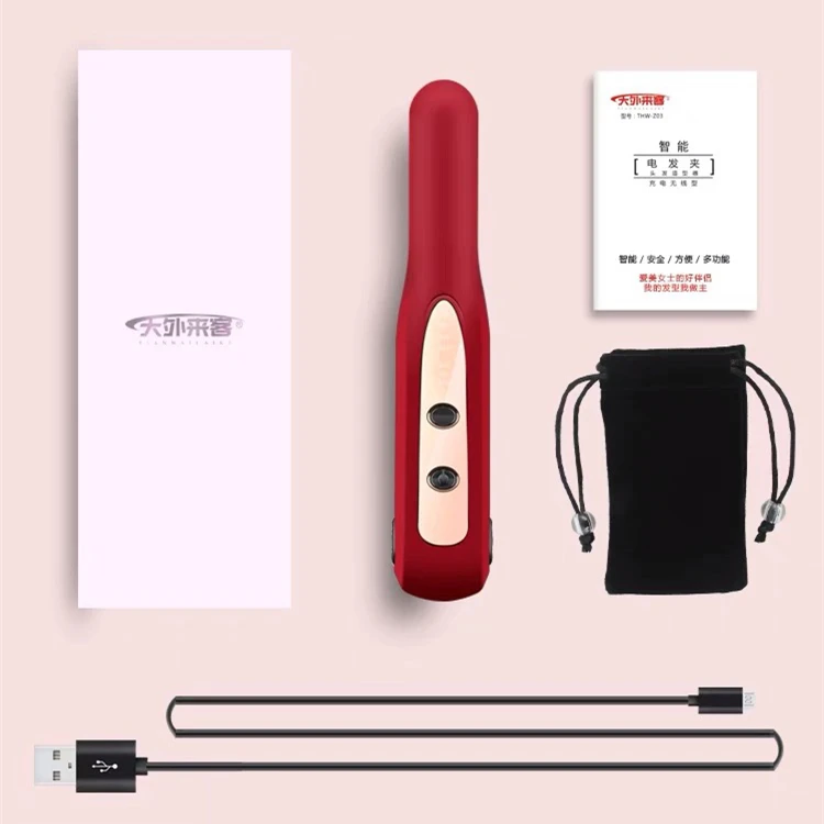 
Wholesale Hot Selling 2 in 1Portable Mini Flat Iron Hair Straightener For All Hair Types 