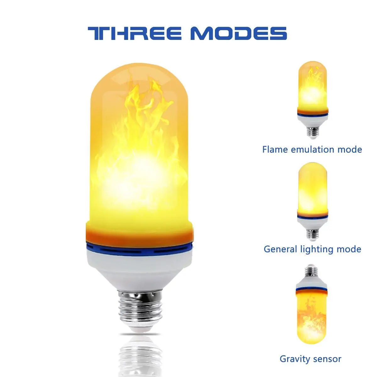 Оптовая продажа, заводская цена, новая версия, черная Светодиодная лампа E27 с эффектом освещения, 12 Вольт, светодиодные лампы