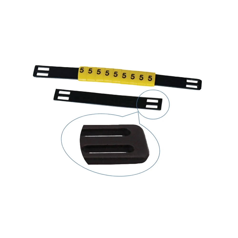 EC-0 ec-1 Кабельные маркеры Кабельный Зажим Маркер Полосы