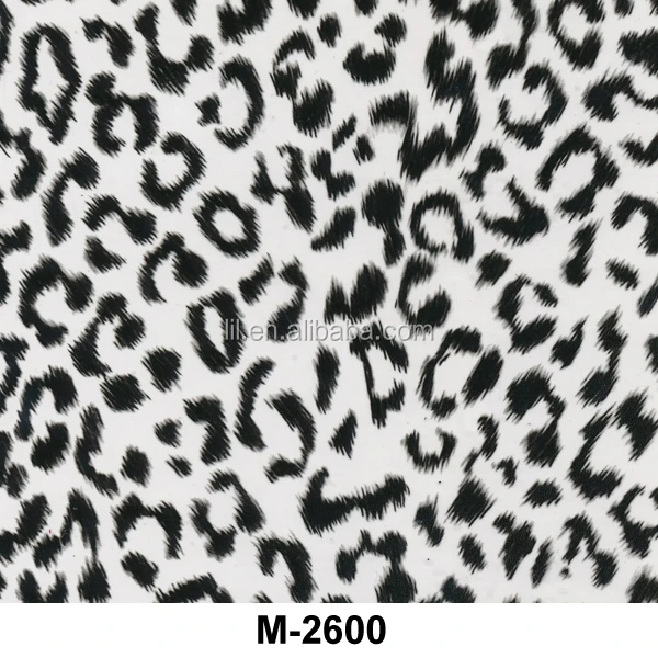 leopard skin Hot-sale pva film paper No. M-2600 PVA hydro dipping film