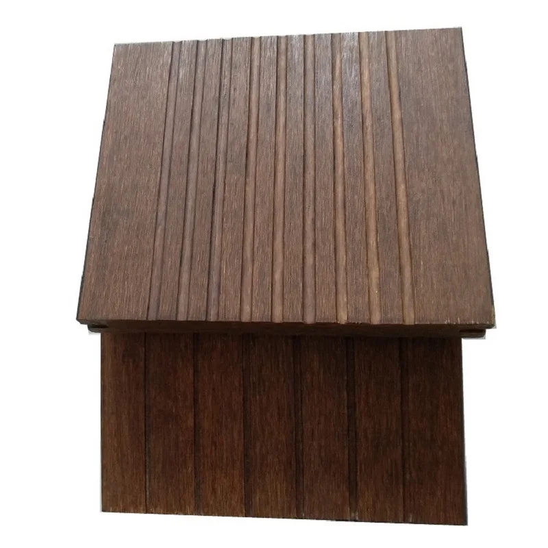 Bamboo flooring Strand Woven Outdoor Bamboo Decking Tile