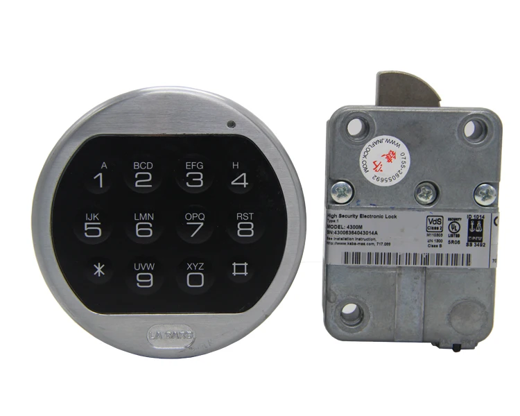 Dual open electronic keypad combination safe bank atm lock LG4300M