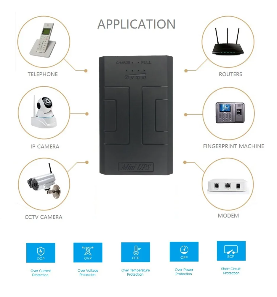 New products portable mini UPS 36V 10Ah for back up power supply voting UPS system