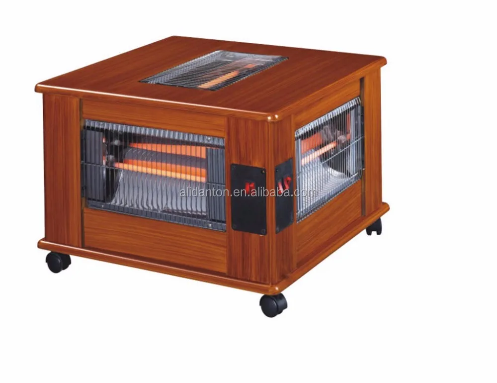 2018 Горячая продажа деревянный кварцевый обогреватель Пять граней маленький размер