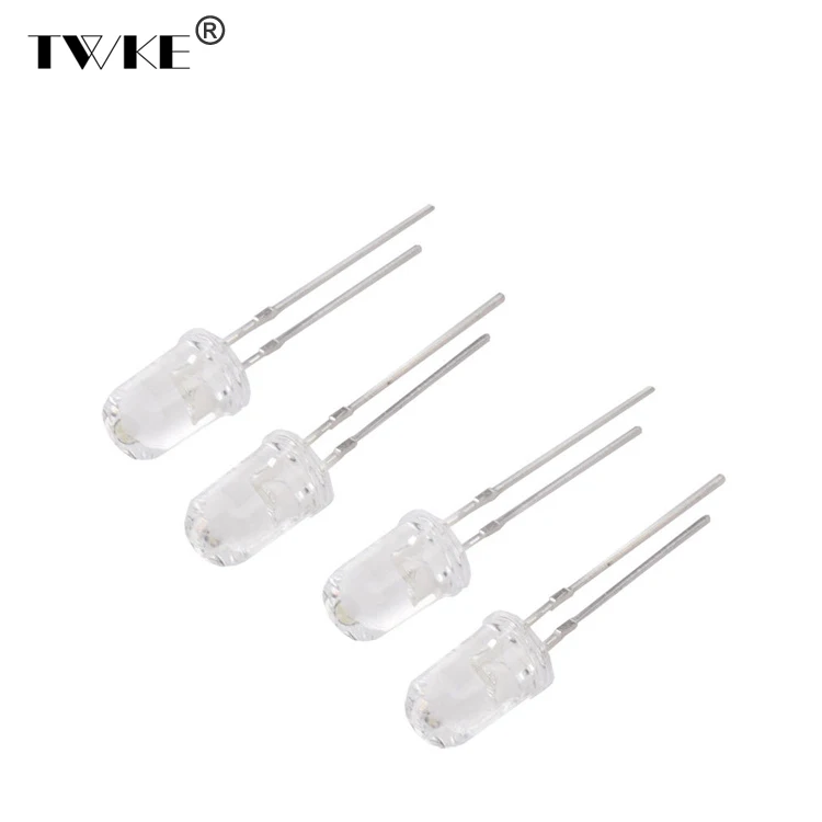 
RGB Led Diode 5mm 4-pins Through Hole Led Chip 