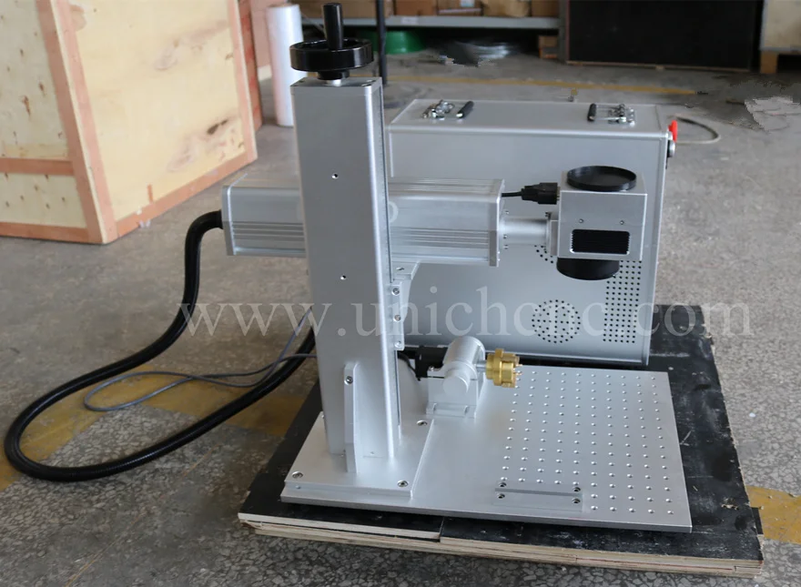 Горячий продажи 20 Вт волокно лазерная маркировка оборудования для малого бизнеса