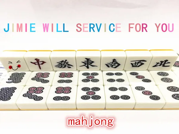 hot sale plastic chinese mahjong set