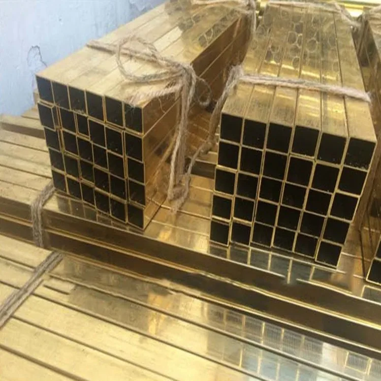 Copper Tube brass pipe Square Rectangular Pipe Price Per Kg