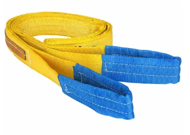 
10 Ton 100% high tenacity polyester- Flat webbing sling lifting sling lifting eye-eye belt with CE-GS 