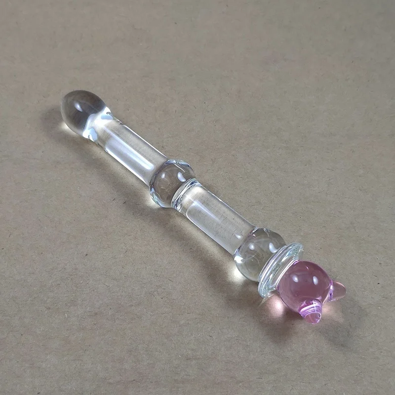 Factory OEM Custom Long Butt Plug, Glass Sex Dick, Glass Sex Cock for World Market Distribution