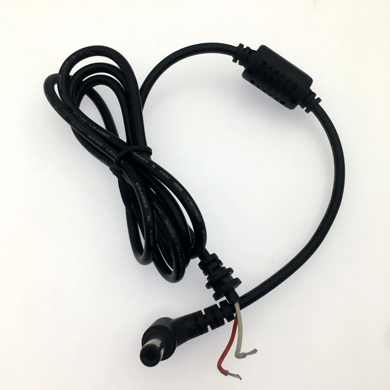 1,2 м наконечник постоянного тока 6,3x3,0 мм 6,3*3,0 мм разъем источника питания зарядное устройство для ноутбука кабель питания постоянного тока для Toshiba переходник шнур постоянного тока