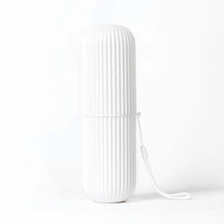 Portable Plastic Toothbrush Storage Box Holder Travel Case