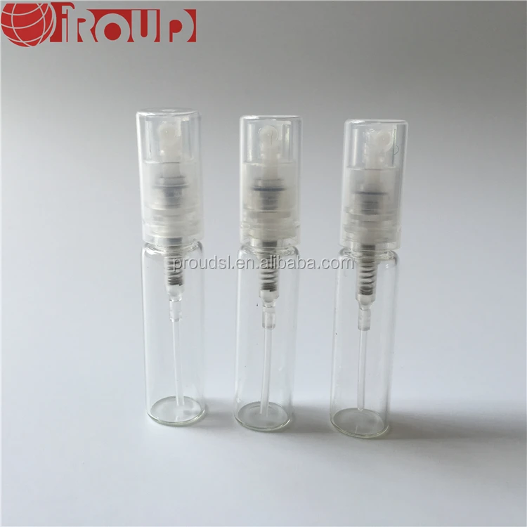 3ml empty perfume mini glass vial