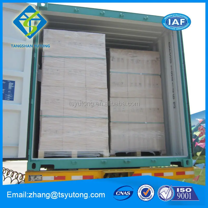 High density light weight Fireproofing Reinforced Fiber Materials 25-75mm thickness Calcium Silicate Board 1000 degree