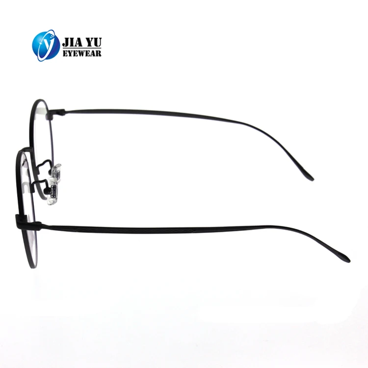 High Quality Classic Round Full Rim Style Optical Titanium Frame Glasses for Women and Men