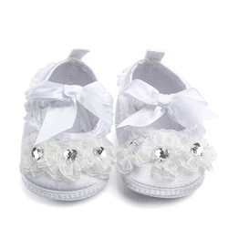 New arrival high quality princess baby christening shoes