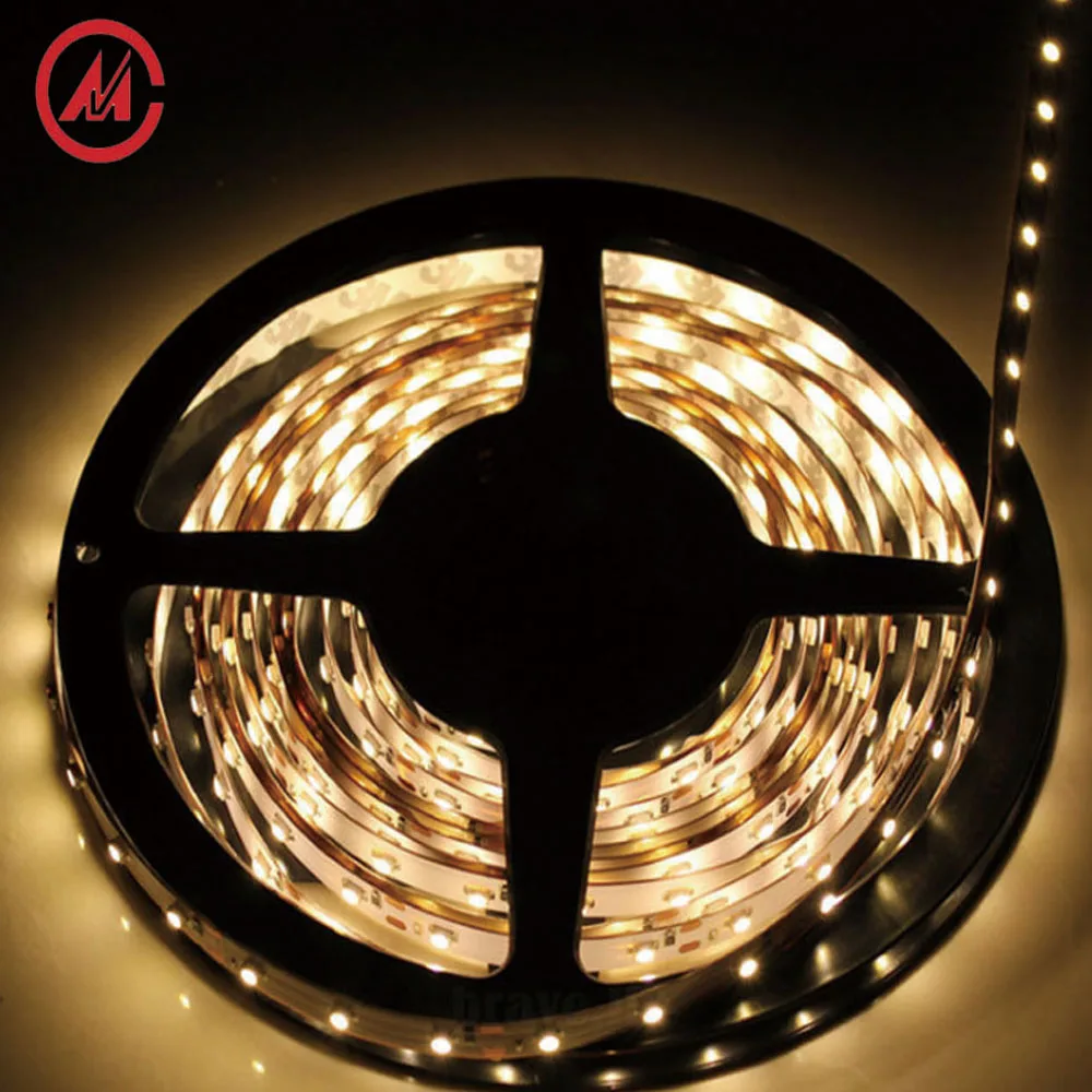 
Green color smd 3528 led strip Dc12V/24V 60Leds/M led strip light 