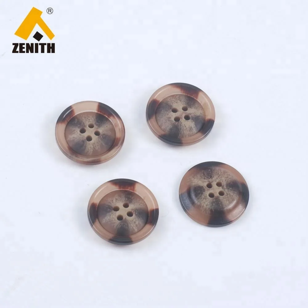 BP40558 Sewing Plastic Horn Coat Button, Custom Plastic Sewing Coat Buttons For Sale