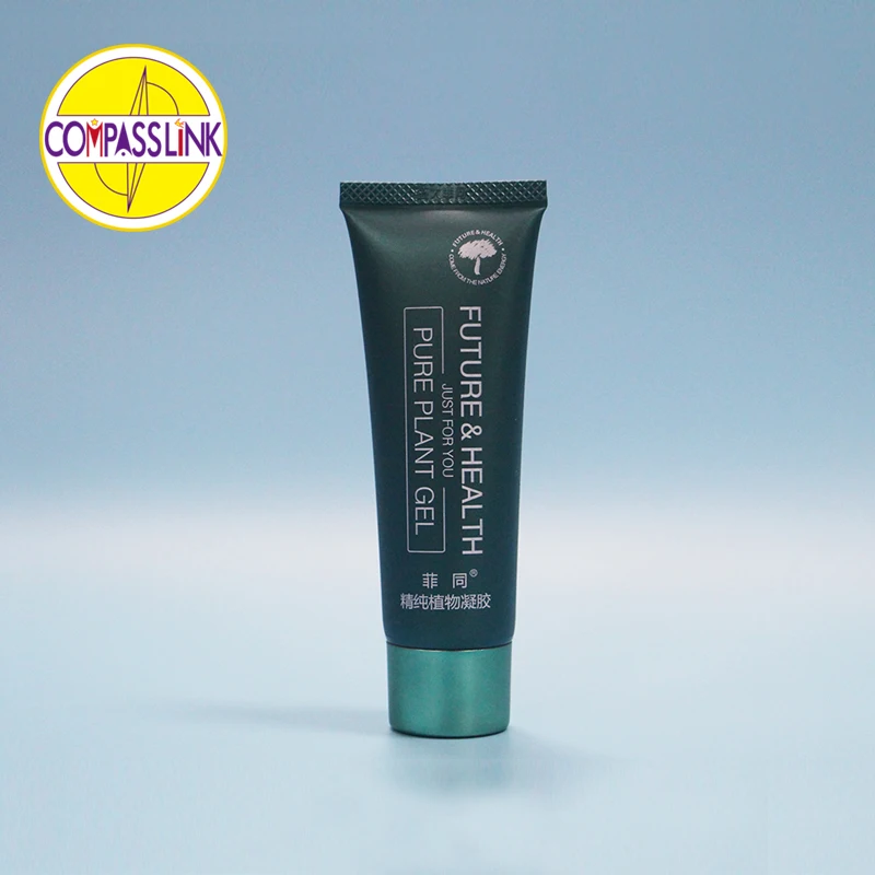 
60ml matte olive green plastic tube packaging for face cream container tube 