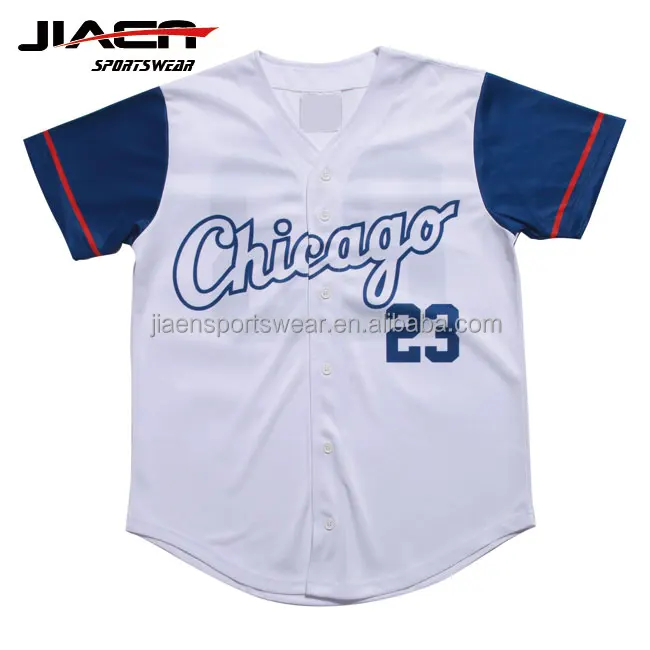 made in china wholesales international baseball jersey 100% polyester custom double mesh baseball jersey