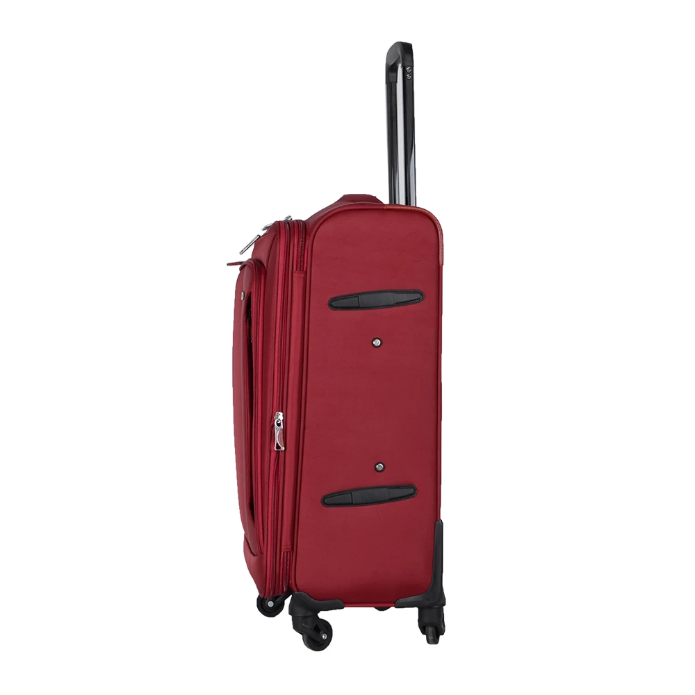 Expandable fabric travel luggage sets factory price Trolley Suitcase promotional trolley luggage