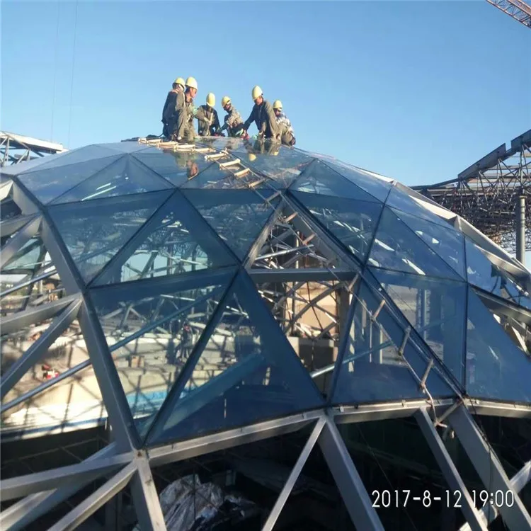 Beautiful Design Dome Structure Glass Skylight