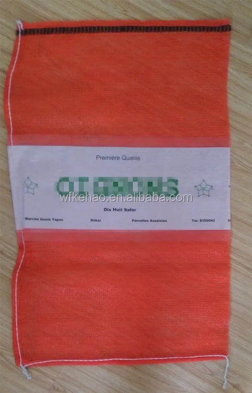 High Quality PP Leno MESH BAG Red Yellow Green Violet Potato Packing