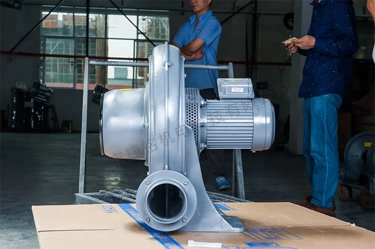 Jieming 1.5KW three-phase heat resistant vortex centrifugal blower fan price