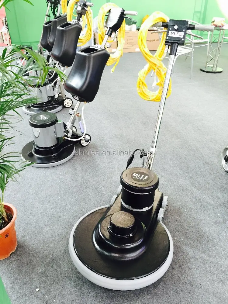 
MLEE1500 High Speed 1500RPM Cord Floor Buffer Electric Rolling Floor Polishing Wax Machine 
