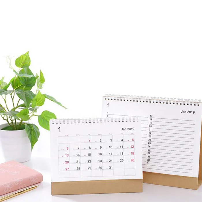 2019 promotion chinese calender printing service
