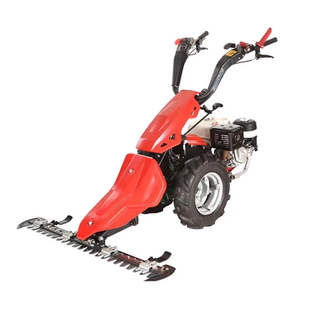 
Italy technology Hongyue mini farm walk hehind garden tractor oil bath sickle bar mower 