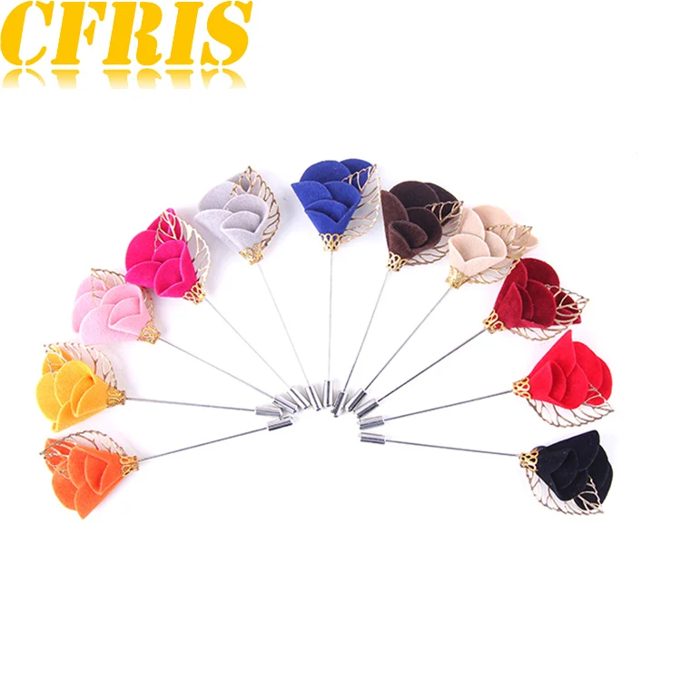 Цветочная заколка для лацкана, новейшая текстильная заколка для лацкана с ссылкой