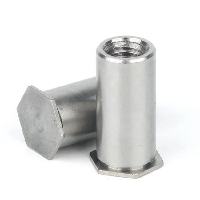 Stock M3 Stainless Steel Blind Threaded Self Clinching Standoff
