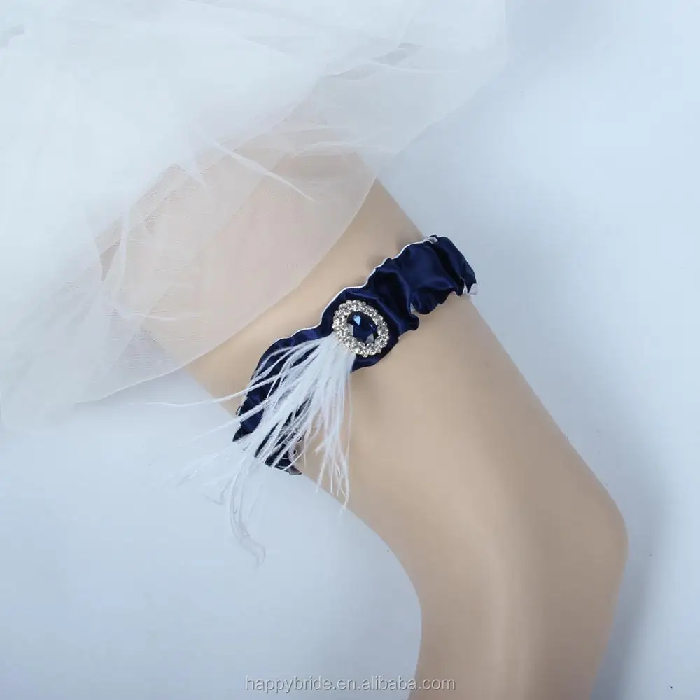 Фабричная шелковая лента Lowosaiwor, свадебная подвязка с перьями слоновой кости, пояс для невесты WG1001