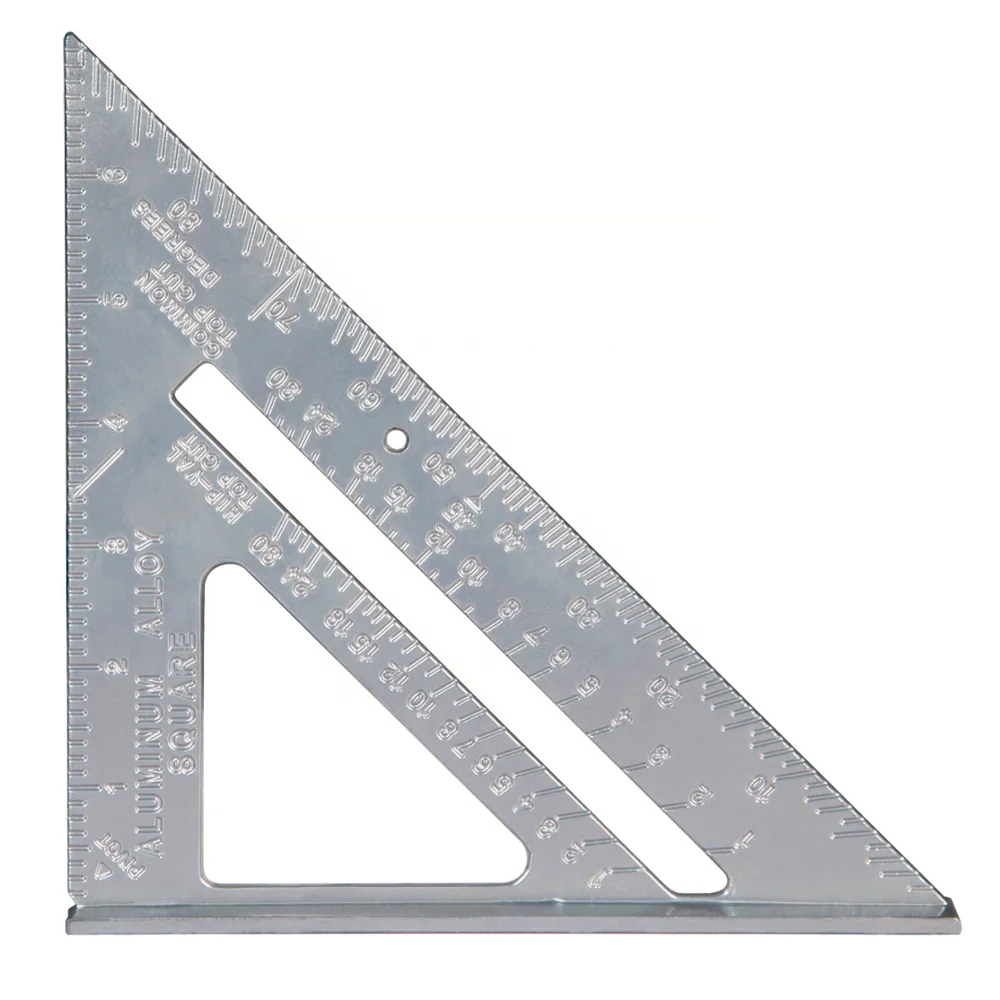 7' Aluminium Rafter Square Ruler for Carpenter
