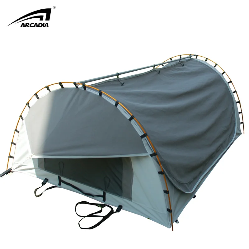 Outdoor Camping Tent Waterproof Canvas Fabric Swag Tent Sherpa Tent and Swag