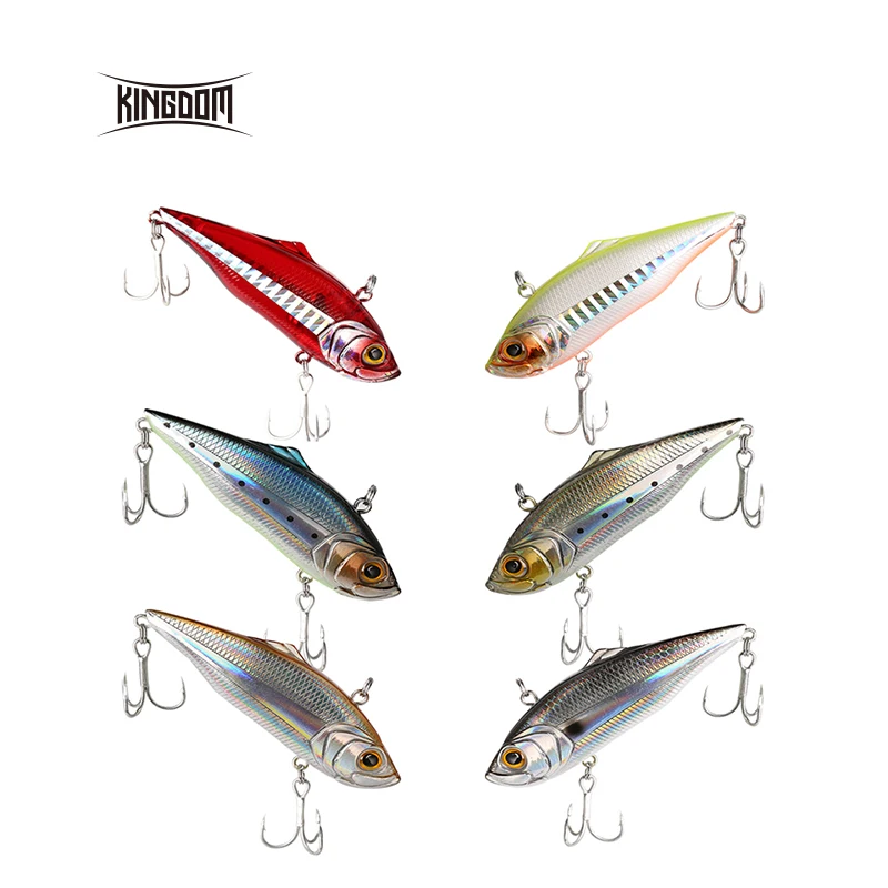 fishing lures sinking VIB 75mm 21.5g/27.2g,60mm 10.9g/14.3g hard bait of fishing tackle six colors available model 5504
