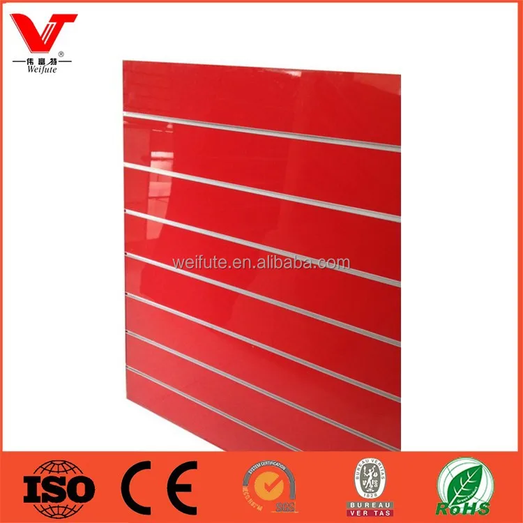 
Low Price slotted mdf board,slat wall panel, slatwall board 