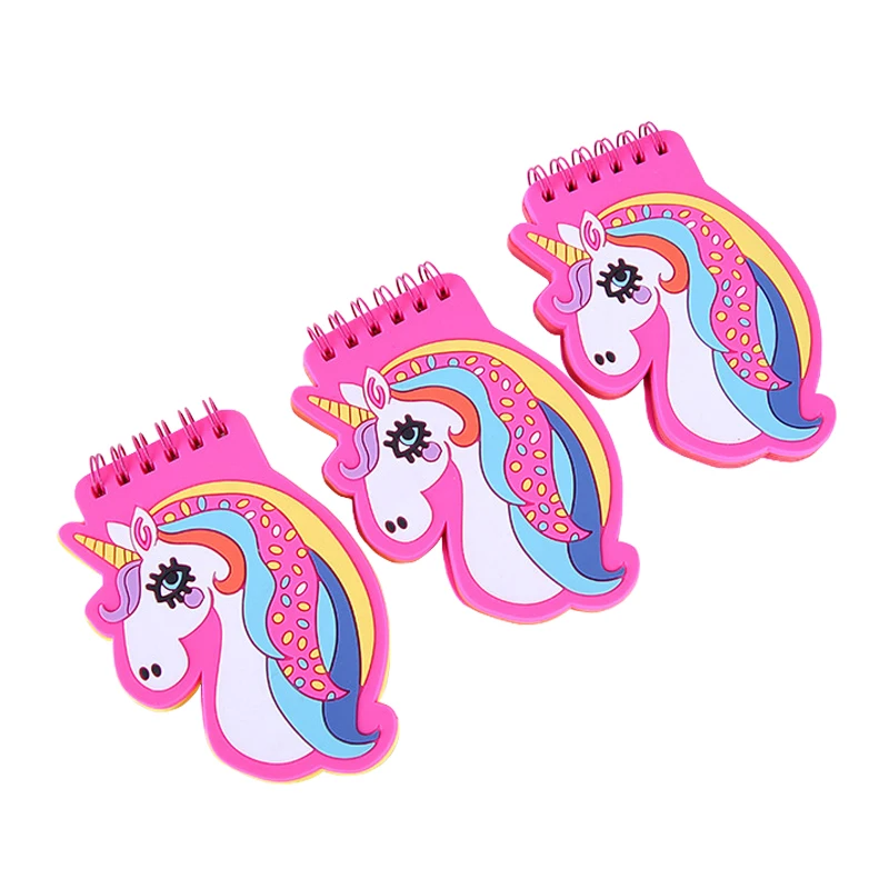 Notepad Custom Cute Unicorn Mini Sprial Sticky Notes For Students