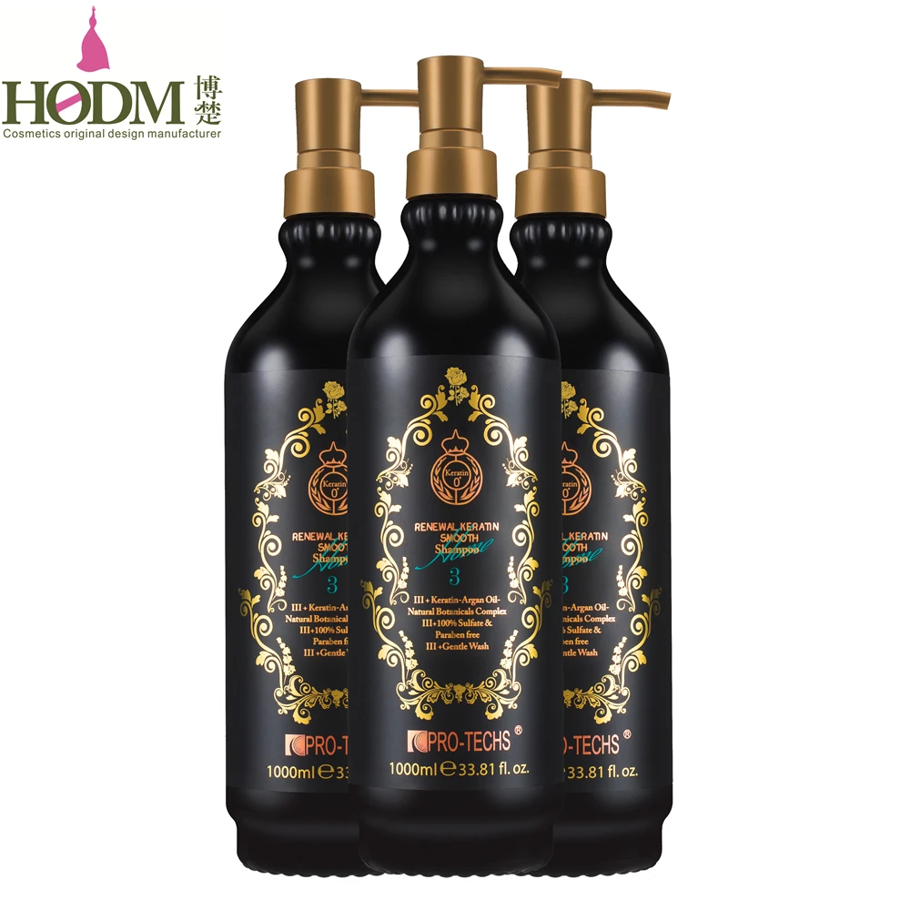
private label Keratin Daily haircare Shampoo and conditioner Sulfate Free Dry Hair Repair 